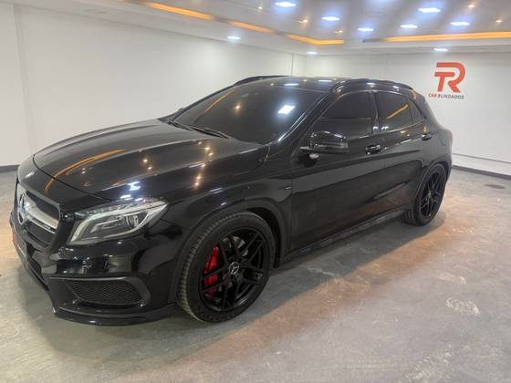 MERCEDES-BENZ GLA 45 AMG 2.0 16V TURBO GASOLINA 4P AUTOMÁTICO MERCEDES-BENZ GLA 45 AMG 2.0 16V TURBO GASOLINA 4P AUTOMÁTICO